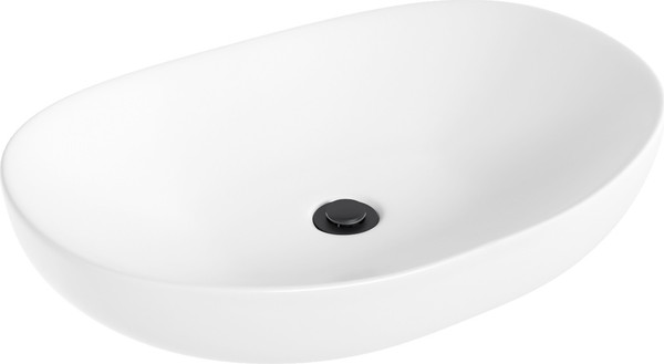 Умывальник со смесителем Lauter 21502 + Cascade 21СК0655BS с донным клапаном 21190B