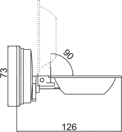 Мыльница Potato T0013