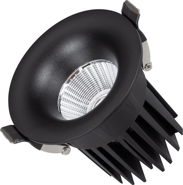 Точечный светильник Arlight MS-FOGGY-BUILT-R86-10W Warm3000 BK 36deg / 044628 - фото