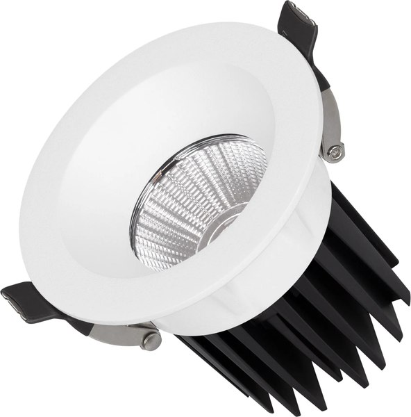 Точечный светильник Arlight MS-ATOLL-BUILT-R86-10W Warm3000 WH 36deg / 044593 - фото