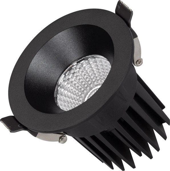 Точечный светильник Arlight MS-ATOLL-BUILT-R86-10W Warm3000 BK 60deg / 041573 - фото