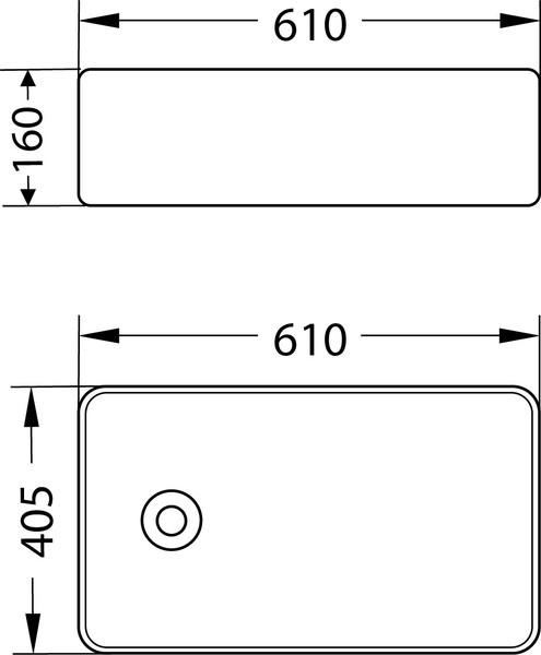 Умывальник со смесителем Lauter 21518-1 + Cascade 21СК0655C с сифоном 21635CH