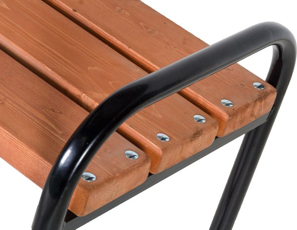 Скамья садовая Удачная мебель Флора без спинки / E04.K.102