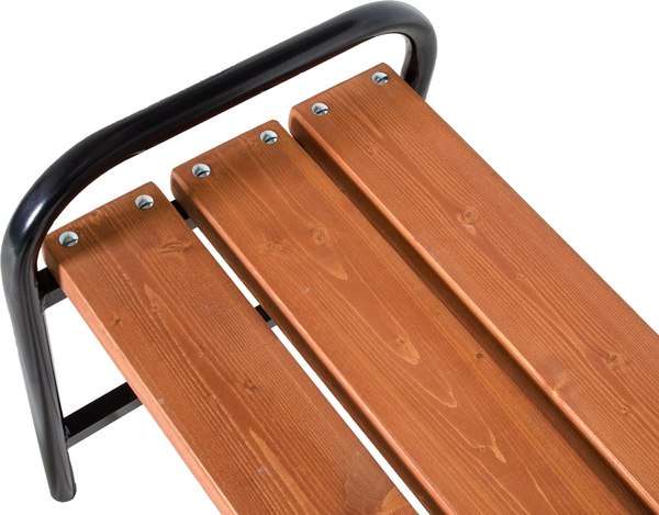 Скамья садовая Удачная мебель Флора без спинки / E04.K.102