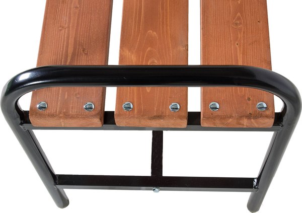 Скамья садовая Удачная мебель Флора без спинки / E04.K.102