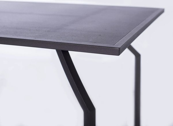 Стол садовый Удачная мебель Суаре 140x80x73 / F5.140A (графит)