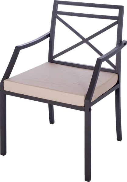 Кресло садовое Удачная мебель Суаре с подушкой 50x50x100 / E03.K.102 - фото