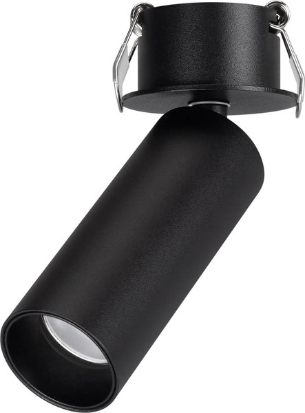 Точечный светильник Arlight SP-NUANCE-BUILT-FLAP-R35-7W Warm3000 BK 36deg / 049901 - фото