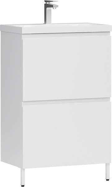 Тумба под умывальник Belux Минск НП 50-02 (1, белый глянцевый)