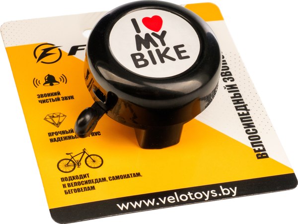 Звонок для велосипеда FAVORIT TD-0602BK - фото