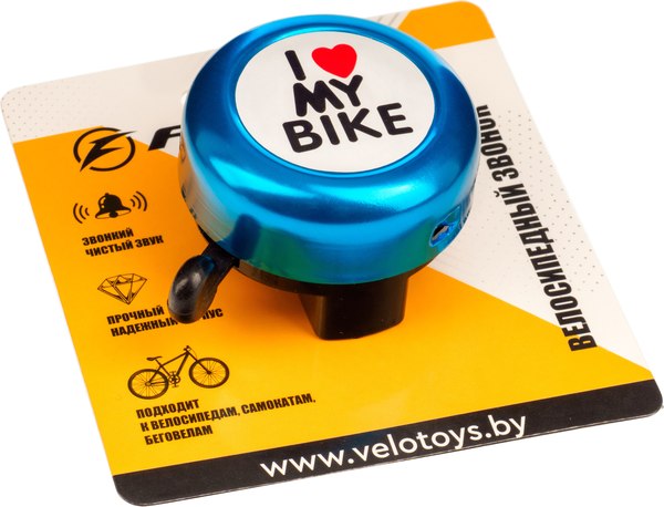 Звонок для велосипеда FAVORIT TD-0602BL - фото
