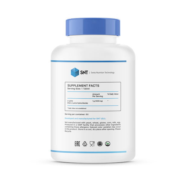 L-лизин SNT 1000мг