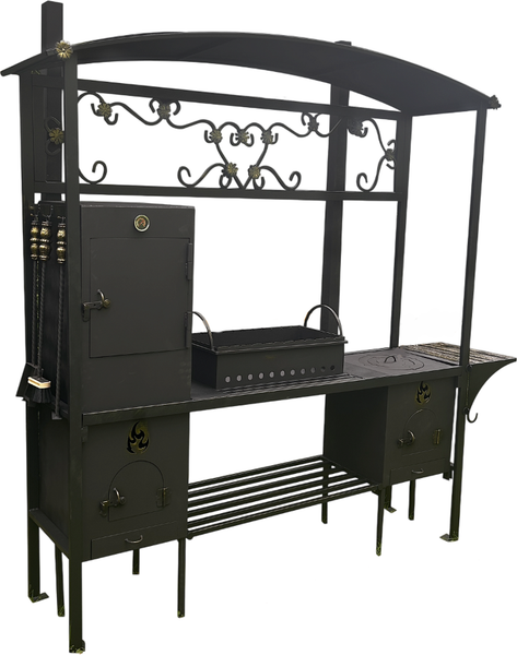 Мангал-беседка Станкоинструмент Царский 3 - фото