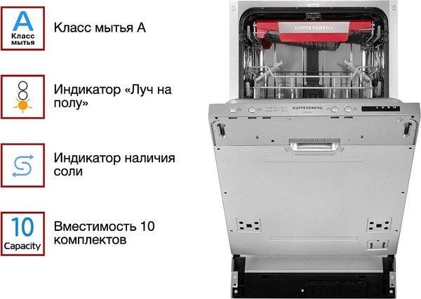 Посудомоечная машина Kuppersberg GLM 4537