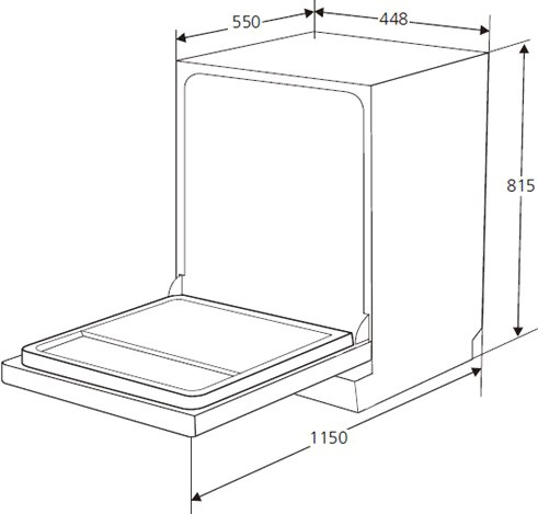 Посудомоечная машина Kuppersberg GSM 4574