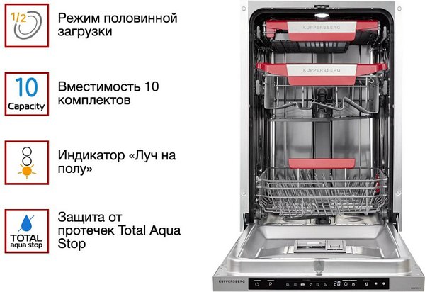 Посудомоечная машина Kuppersberg GSM 4574