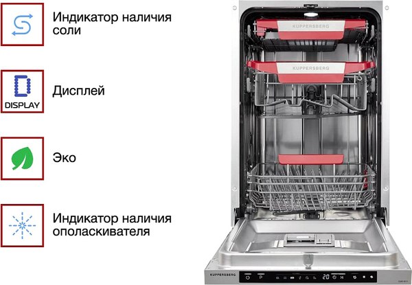 Посудомоечная машина Kuppersberg GSM 4574