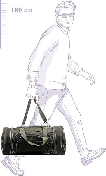 Сумка дорожная PRIDE А114