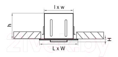 Комплект точечных светильников Lightstar Cardano 214027