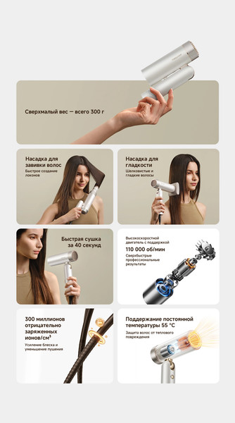 Фен Trouver Flip10 / AMFL10