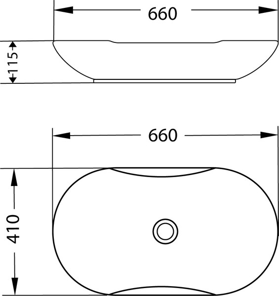 Умывальник со смесителем Lauter 21570 + Moon 21СK81691C