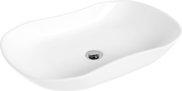 Умывальник со смесителем Lauter 21570 + Moon 21СK81691C с сифоном 21635CH