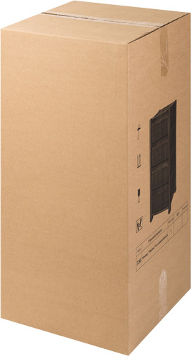 Комод пластиковый El Casa Виола 4-х секционный / 640233