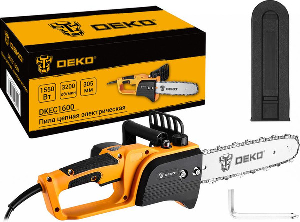 Электропила цепная Deko DKEC1600 / 084-2001