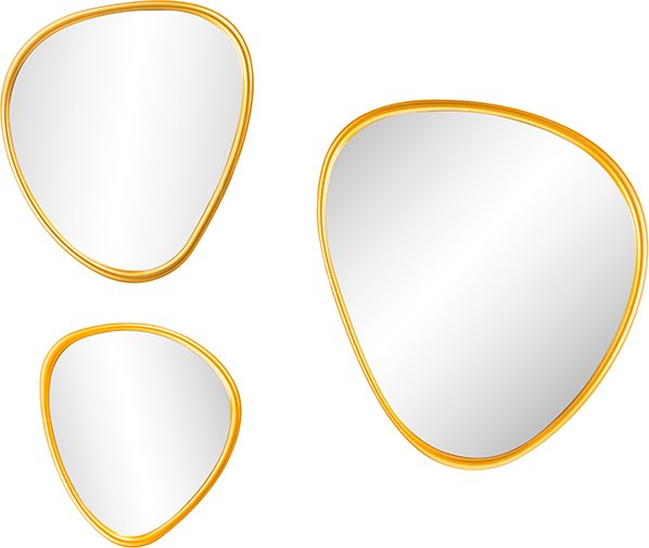 Комплект зеркал декоративных El Casa 471379