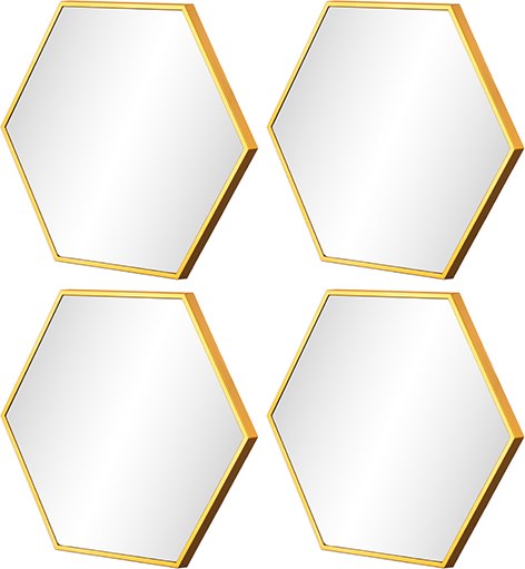 Комплект зеркал декоративных El Casa Соты / 471378