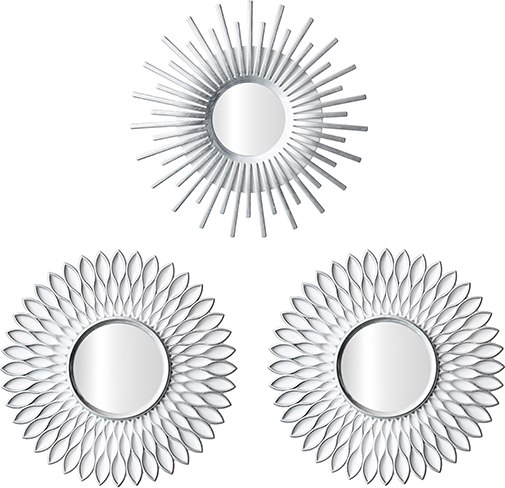 Комплект зеркал декоративных El Casa 471375