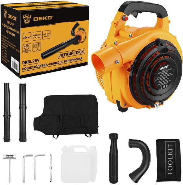 Воздуходувка бензиновая Deko DKBL25V / 081-1041