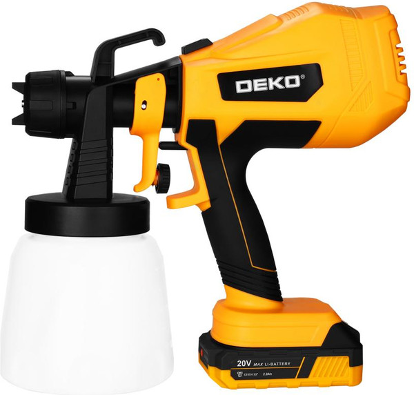 Краскопульт электрический Deko SGDK20-Li / 086-1020