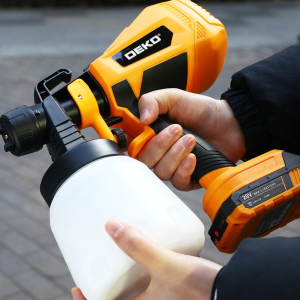 Краскопульт электрический Deko SGDK20-Li / 086-1020