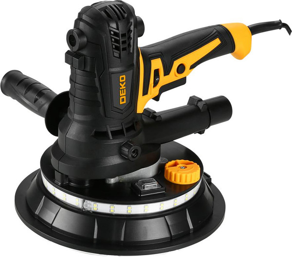 Шлифовальная машина для стен Deko DKWS1100 LED / 084-1090