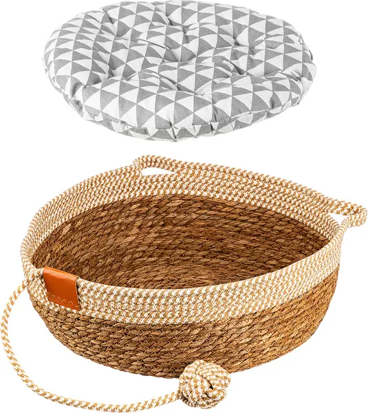 Лежанка для животных El Casa С подушкой и игрушкой / 290177