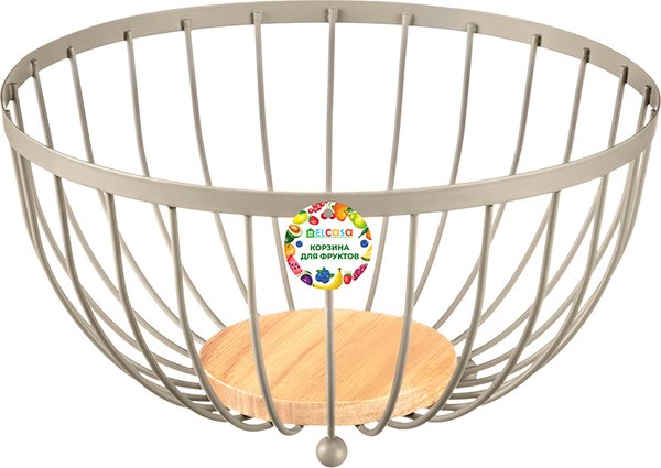 Корзина для хранения El Casa Мокко / 240513 - фото