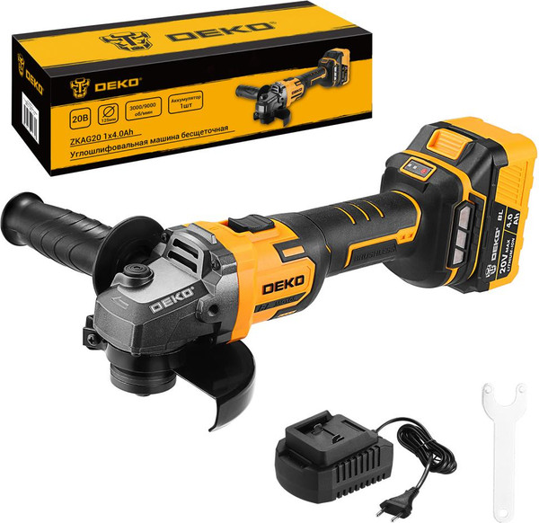 Угловая шлифовальная машина Deko ZKAG20 / 084-1044 - фото