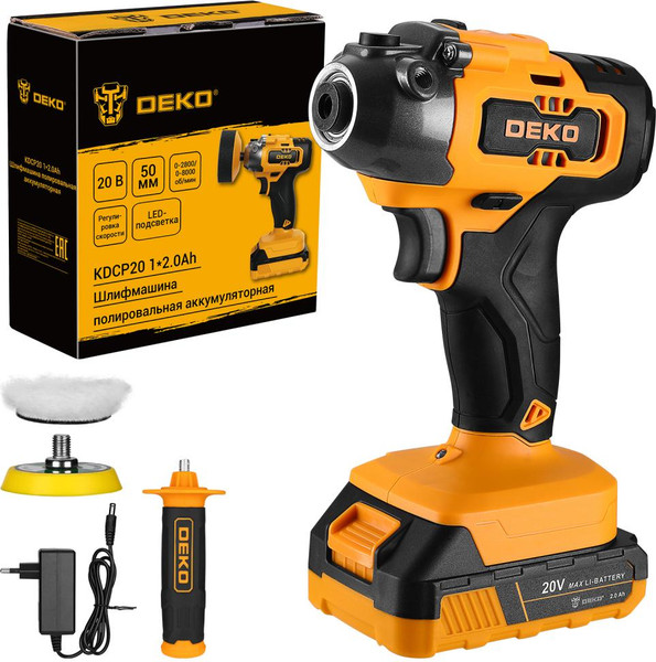 Полировальная машина Deko KDCP20 / 081-1027 - фото