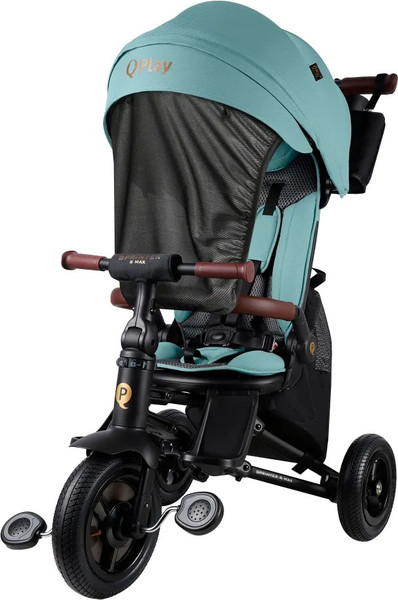 Трехколесный велосипед с ручкой QPlay S702 Sprinter S Max Mint