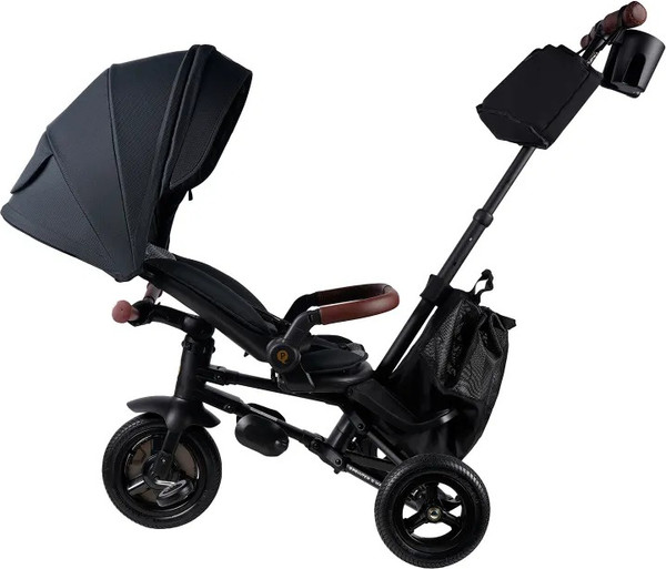 Трехколесный велосипед с ручкой QPlay S702 Sprinter S Max Black