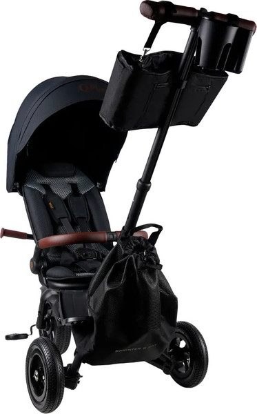 Трехколесный велосипед с ручкой QPlay S702 Sprinter S Max Black