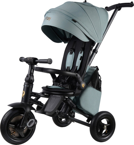 Трехколесный велосипед с ручкой QPlay S702 Sprinter Max Mint - фото