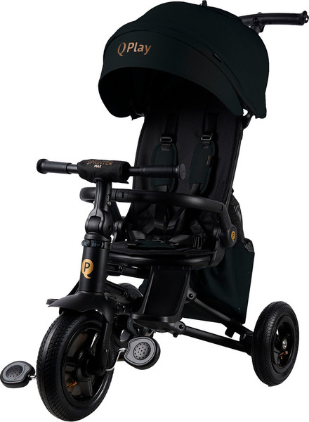 Трехколесный велосипед с ручкой QPlay S702 Sprinter Max Black