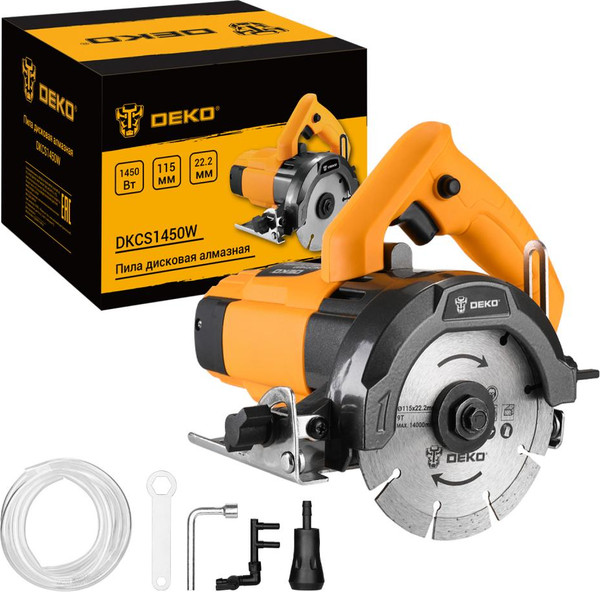 Дисковая пила Deko DKCS1450W / 084-1048 - фото
