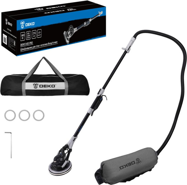 Шлифовальная машина для стен Deko DKWS1300 PRO / 084-1100 - фото