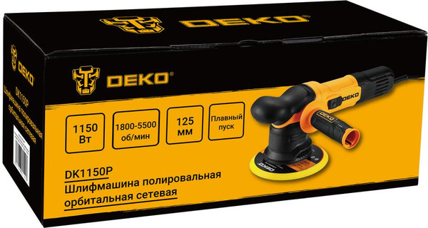 Полировальная машина Deko DK1150P / 086-1008