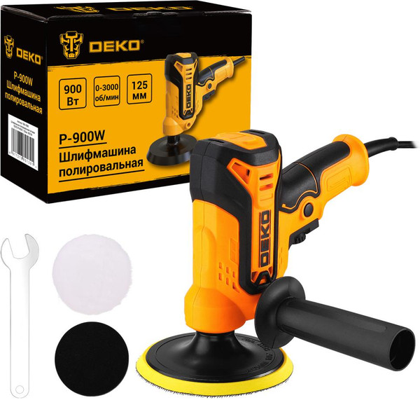 Полировальная машина Deko P-900W / 084-1096 - фото
