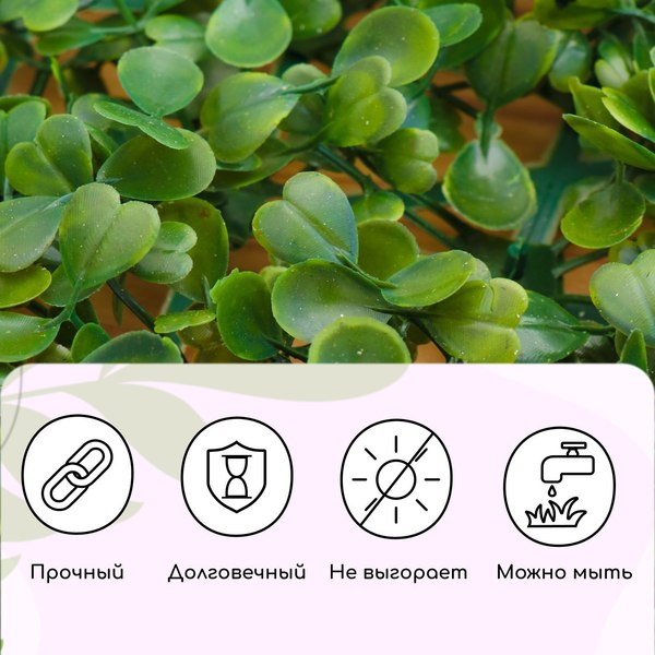 Изгородь декоративная GREENGO Мокрица 60x40см / 6869838