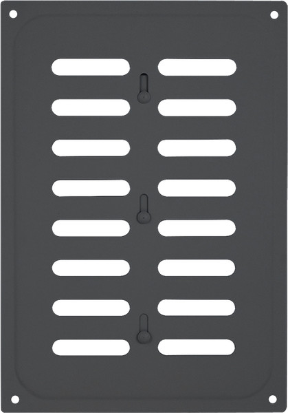 Решетка вентиляционная Нора-М 165x240 с заслонкой / 20171 - фото